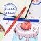 BAZIC 20 Colors Washable Markers, Fine Tip, for Kids School Art